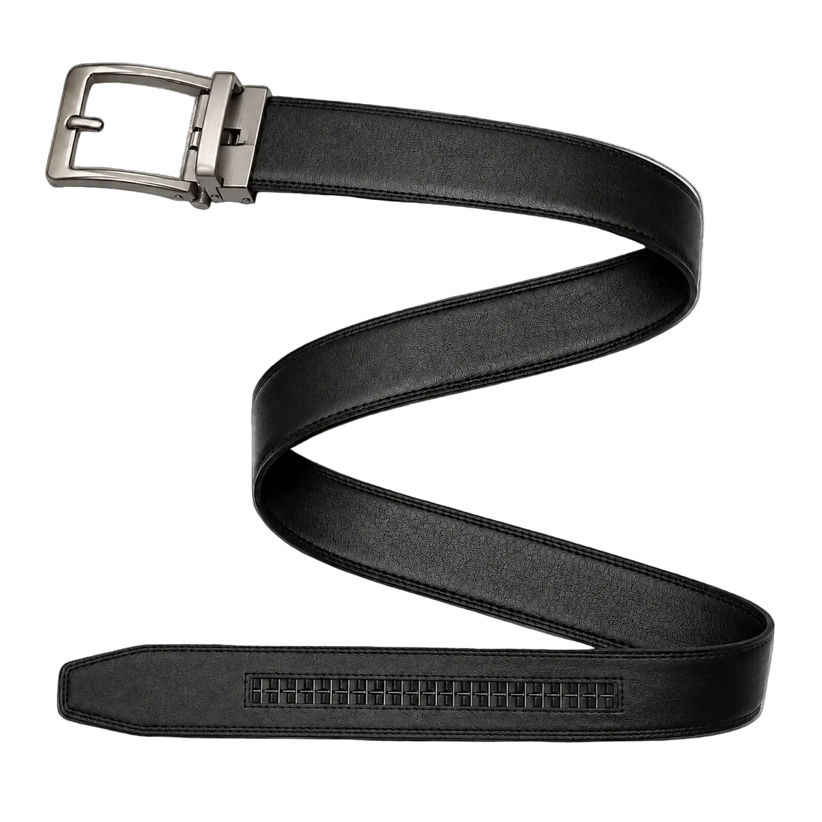 Stone Mile belt with hidden track system visible